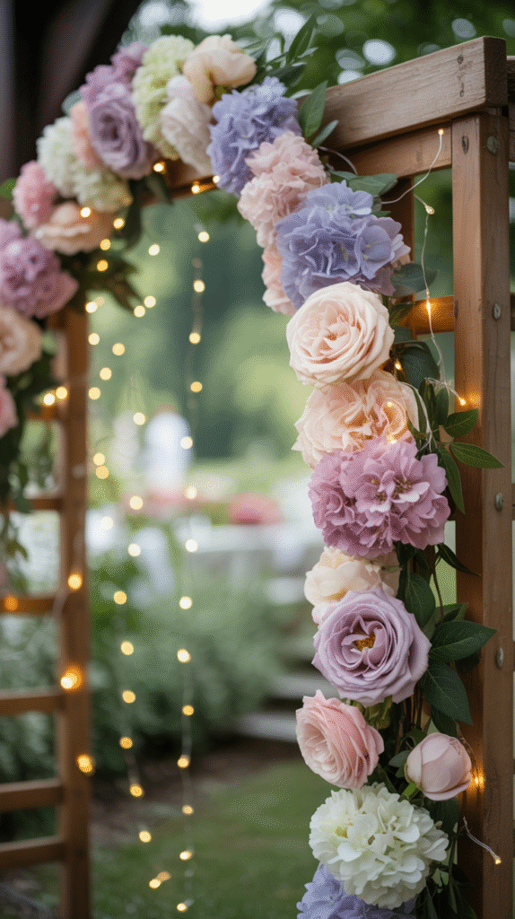 outdoor wedding ceremony
