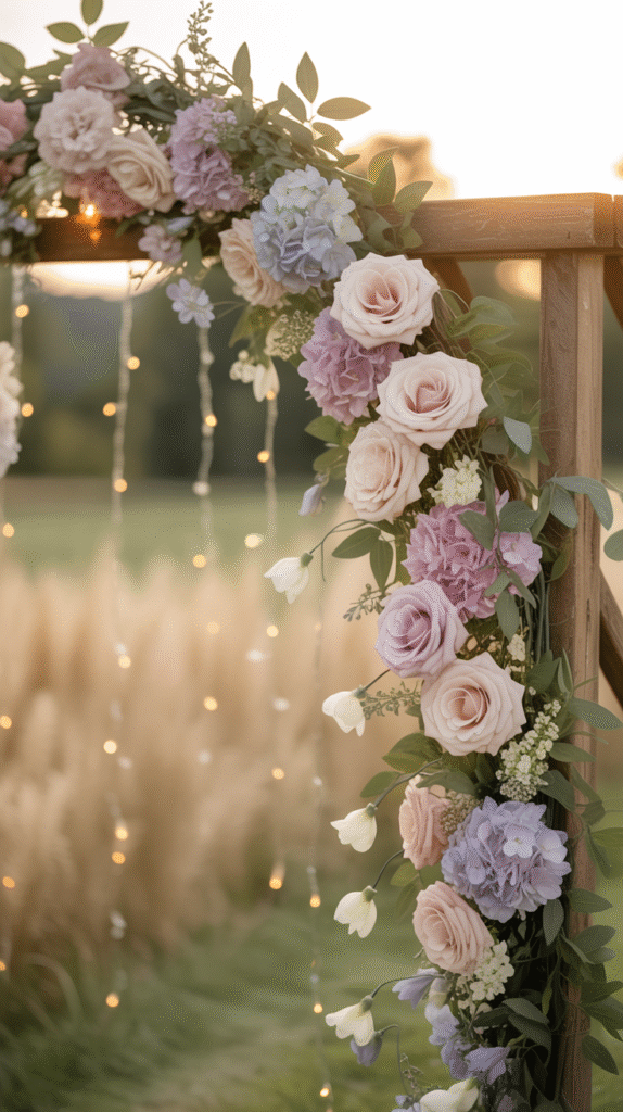 outdoor wedding ceremony